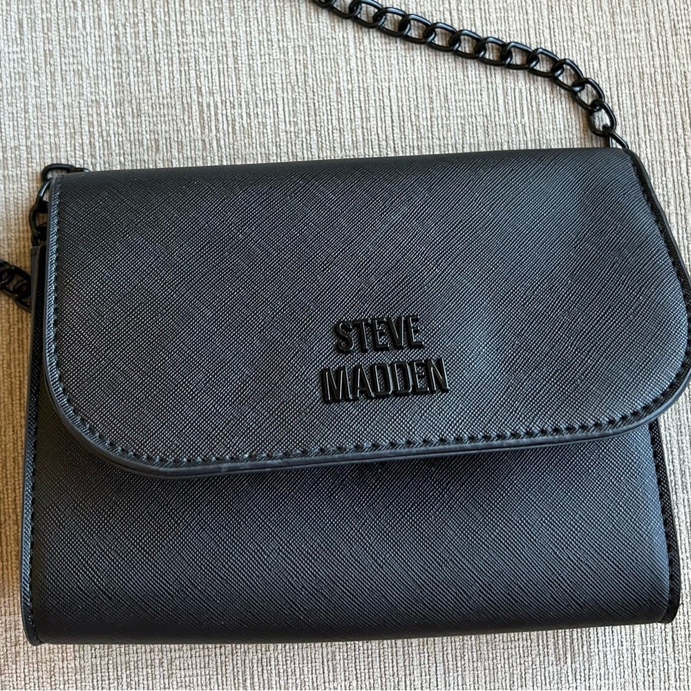Steve Madden Black Crossbody Bag